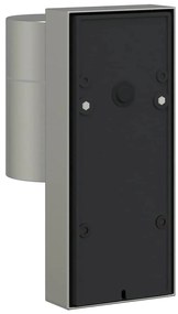 vidaXL Εξωτερικά Φωτιστικά Τοίχου 2 pcs Ασημί 6.5 x 10.5 x 16 εκ.