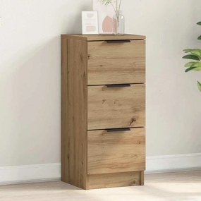 vidaXL Ντουλάπι τεχνίτης Δρυς 30 x 30 x 70 εκ. από Επεξεργασμένο Ξύλο