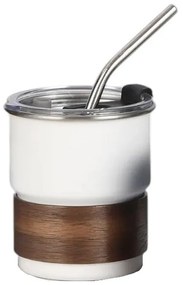 Φορητό παγούρι-θερμός - 300ml Λευκό
