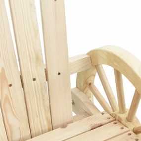 vidaXL Καρέκλα Κήπου Adirondack από Μασίφ Ξύλο Ελάτης