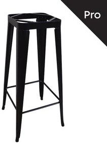 RELIX Βάση Τραπεζιού Bar-Pro, Μέταλλο Βαφή Μαύρο  51x51x100cm Ε5205,11
