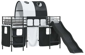 vidaXL Μαύρο 99,5 x 190 εκ.