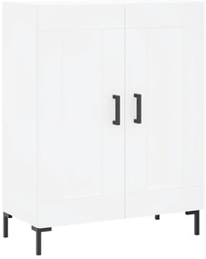 vidaXL Ντουλάπι Λευκό 69,5 x 34 x 90 εκ. από Επεξεργασμένο Ξύλο