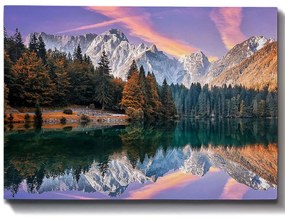 Πίνακας Καμβάς 529TCR1462 100x70cm Multi Wallity Οριζόντιοι Ξύλο, Καμβάς