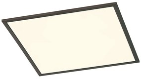 Φωτιστικό Οροφής - Πλαφονιέρα Phoenix 674016232 62x62x4cm Dim Led 3600Lm 31W Black Trio Lighting