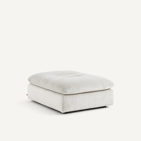 Υποπόδιο σύνθεσης από λινό βελούδο, GIULIANO