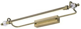 Φωτιστικό Τοίχου - Απλίκα Rembrant M 8166 9W Led Antique Brass Nowodvorski Metal
