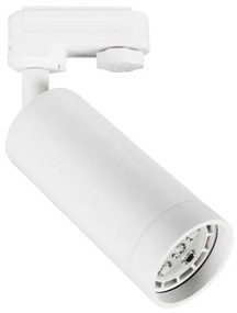 Σποτ Φωτιστικό Ράγας Ρυθμιζόμενο GU10 7W IP20 Spotlight 5949 Λευκό