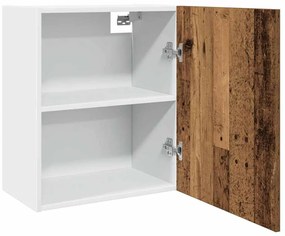 vidaXL κρεμαστό ντουλάπι Lyon από παλιό ξύλο 50x31x60cm