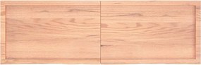 vidaXL Πάγκος Μπάνιου Αν. Καφέ 160x50x(2-6) εκ. Επεξεργ. Μασίφ Ξύλο
