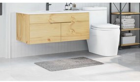vidaXL Πατάκι μπάνιου Γκρι 60 x 90 cm Πολυπροπυλένιο