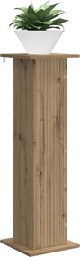 vidaXL Βάση φυτών Artisan Δρυς 30,5 x 30 x 100,5 εκ Επεξεργασμένο Ξύλο