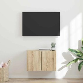 vidaXL Ντουλάπι Τηλεόρασης Τοίχου 59,5 x 31 x 40 εκ Δρύς Sonoma