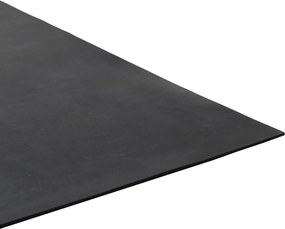 vidaXL Μάτ δαπέδου Μαύρο 1,2 x 5 μ Λάστιχο