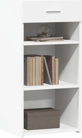 vidaXL Συρταριέρα Λευκή 45x42,5x93 εκ. από Επεξεργασμένο Ξύλο