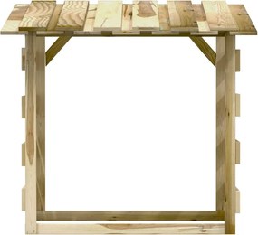 vidaXL Πέργκολες με Οροφή 4 τεμ. 100x90x100 εκ. από Εμποτισμένο Πεύκο