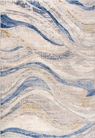Stewehome μοντέρνο χαλί γκρι μπλε 160x230x6 cm