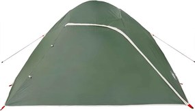 vidaXL Σκηνή Κάμπινγκ 4 Ατόμων Αδιάβροχη Πράσινη