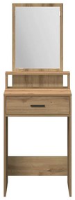 vidaXL Κομμό Υπνοδωματίου με συρτάρι Artisan Oak 50 x 41 x 140 εκ.