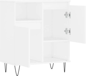 vidaXL Συρταριέρα Λευκή 60 x 35 x 70 εκ. από Επεξεργασμένο Ξύλο