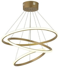 Φωτιστικό Οροφής Cronos 01-0357 Led 80W Φ50x70cm White Heronia Metal