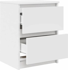 vidaXL Έπιπλο Τηλεόρασης Λευκό 40x35x54 εκ. από Επεξεργ. Ξύλο
