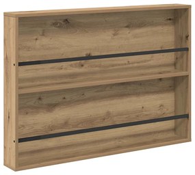 vidaXL Ράφι Περιοδικών με ράφι 2 pcs Artisan Oak 100 x 12 x 70 εκ