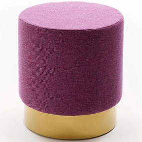 Σκαμπό Bodrum 825BLC5122 Φ40x40cm Lilac