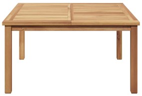 vidaXL Τραπεζάκι σαλονιού Καφέ 85 x 85 x 45 cm Μασίφ ξύλο teak
