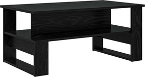 VidaXL Τραπεζάκι σαλονιού Μαύρη Οξυά 90 x 50 x 40 cm