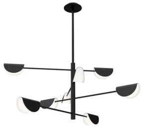 Κρεμαστό Φωτιστικό Οροφής Μαύρο Mollis MOD126PL-08B Maytoni-MOD126PL-08B-Μαύρο MOD126PL-08B