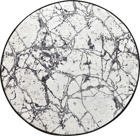 Bathmat Marble (100 cm) - White Multicolor