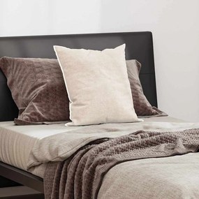 vidaXL Μαξιλάρι με μαξιλάρι Λευκό 50 x 50 cm Φτερό