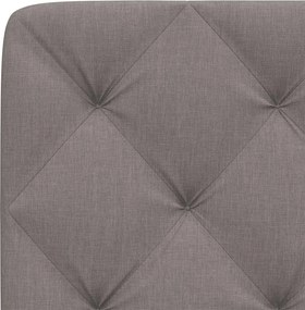 vidaXL Μαξιλάρι για Κεφαλάρι Taupe 100 εκ. Υφασμάτινο