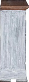 vidaXL Ντουλάπι αποθήκευσης 63 x 30 x 79 εκ Στερεό ξύλο Μαόνι