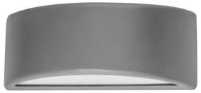 Απλίκα Φωτιστικό Τοίχου UP-DOWN σε 3 χρώματα IP65 Lumen-21-8036-Γκρι 21-8036