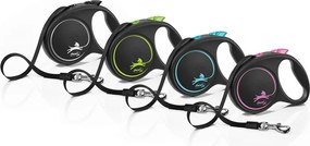 Λουρί Σκύλου Flexi BLACK DESIGN 5 m Μπλε Μέγεθος S