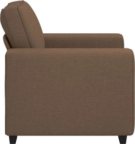 vidaXL Πολυθρόνα Καφέ 100x77x82 εκ. Ύφασμα