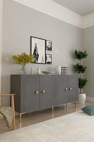 Console Lessi 150 - Anthracite, Gold Anthracite
Gold