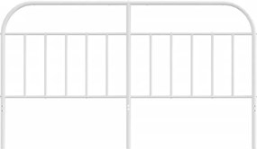 vidaXL Ανταλλακτικό κεφαλάρι Λευκό 160 εκ. Μεταλλικό