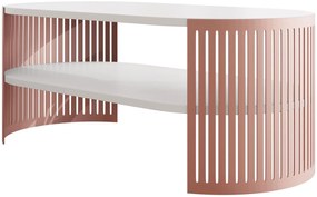 Τραπεζάκι σαλονιού Fikoli Ember I-Leuko