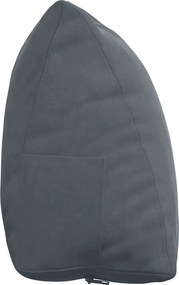 vidaXL Μαξιλάρι Πλάτης Σκούρο Γκρι 60 x 20 x 50 εκ.