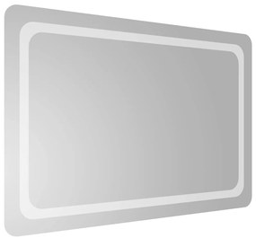 vidaXL Καθρέφτης Μπάνιου με LED 90x60 εκ.