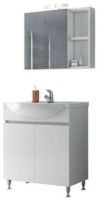 Bathroom Set ALFA  75 Λευκό