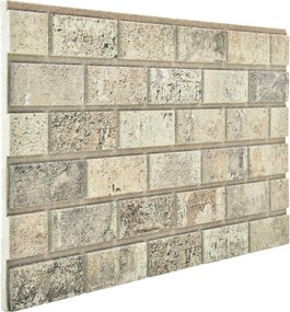 vidaXL Πάνελ τοίχου 10 pcs Άμμος 100 x 50 cm Αφρός EPS