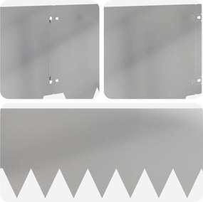 vidaXL Περίγραμμα γκαζόν 20 τμχ. 103 x 30 εκατοστά