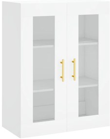 vidaXL Ντουλάπι Τοίχου Λευκό 69,5 x 34 x 90 εκ.