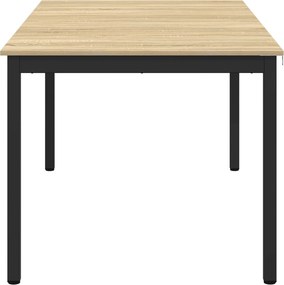 vidaXL Τραπεζαρίες 150 x 78 x 75 εκ ΜΕΤΑΛΛΟ