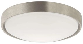 Φωτιστικό Οροφής - Πλαφονιέρα Yara 4199601 Φ300 Led White-Silver Viokef Metal, Glass
