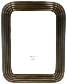 Κορνίζα Abel 031136 15x20cm Gold Γυαλί,Polyresin